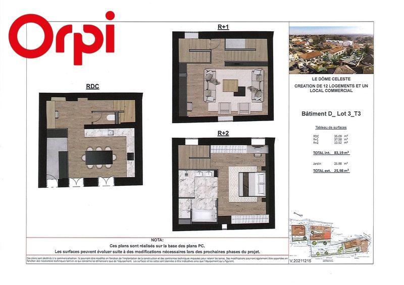 Duplex - 83 m² - 3 pièces