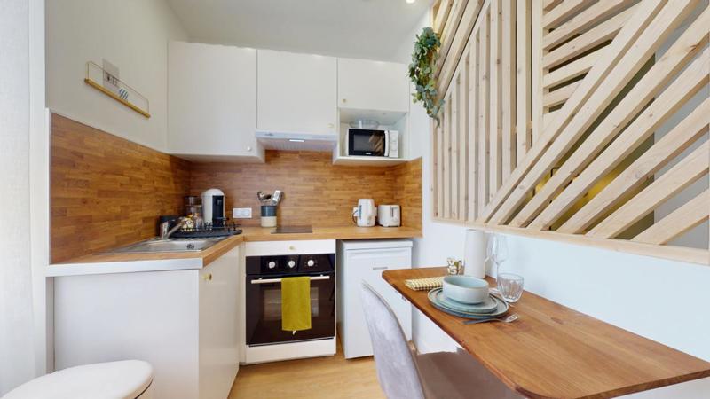 Studio - 16 m² - 2 pièces