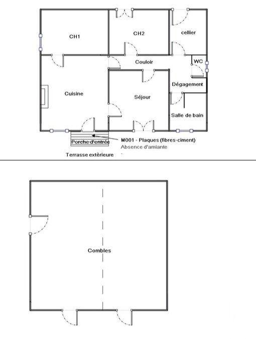 Maison - 73 m² - 3 pièces