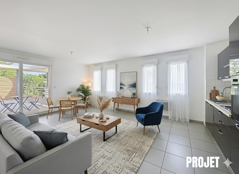 Appartement - 80 m² - 4 pièces