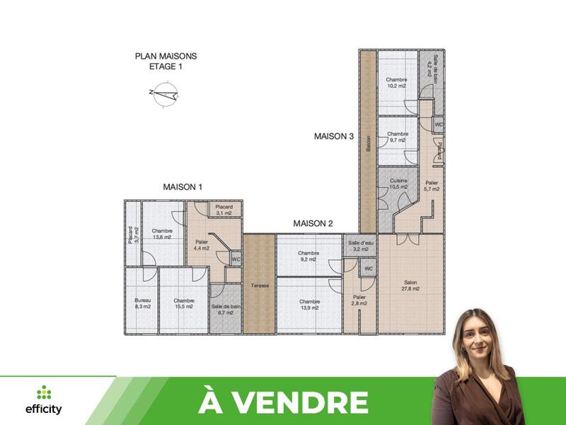 Maison - 350 m² - 10 pièces