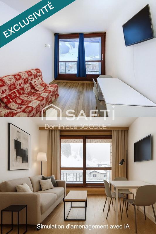 Appartement - 19 m² - 1 pièce