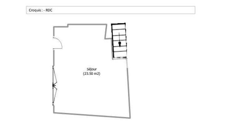 Maison - 60 m² - 4 pièces