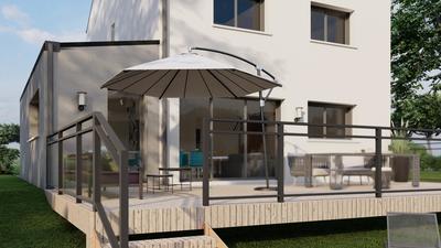 Maison - 132 m² - 5 pièces