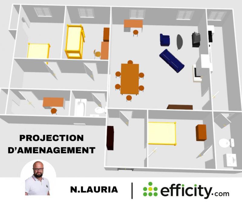 Appartement - 94 m² - 4 pièces