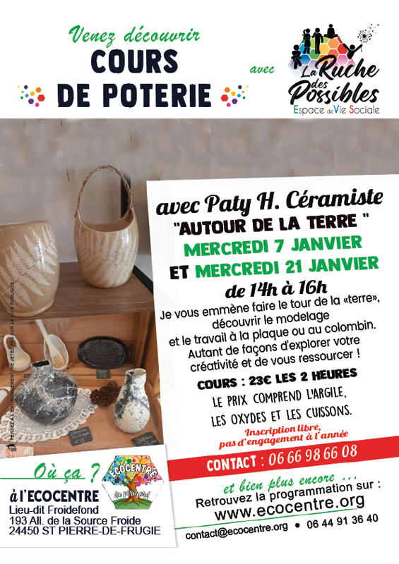 Atelier poterie