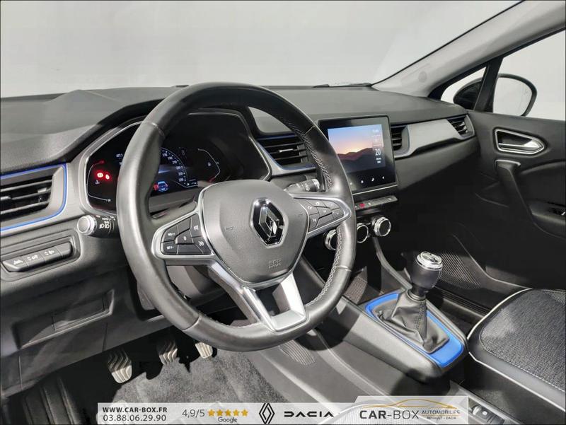Renault Captur Intens Tce 100 Ch 1ere Main-Camera-Sieges Chauffants-Radars-Navigation-Clim Auto