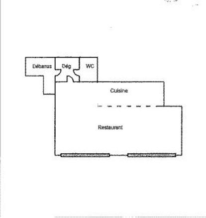 Fonds de commerce - 45 m²