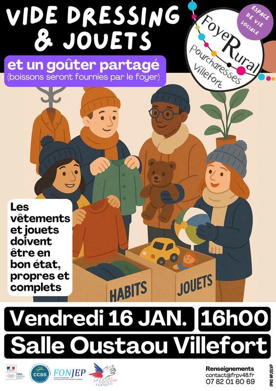 Vide-dressing et jouets