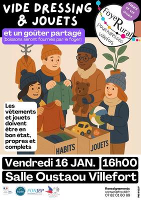 Vide-dressing et jouets