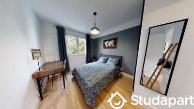 Chambre - 13 m² - 1 pièce