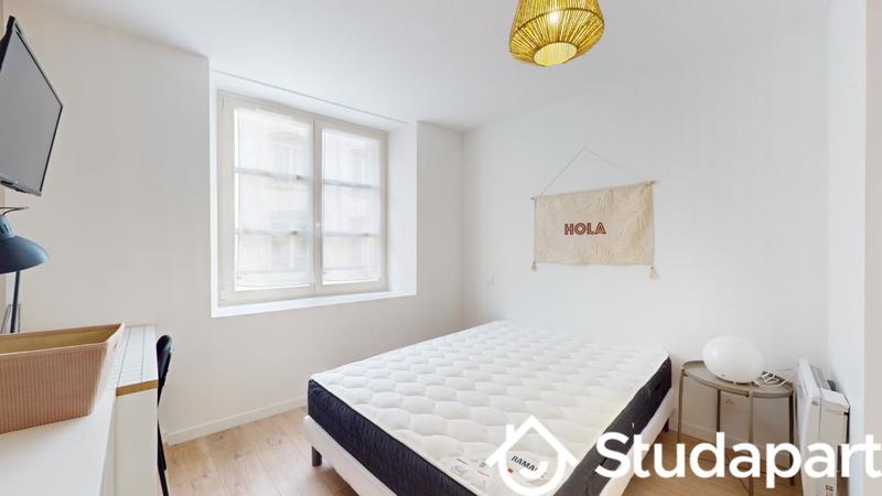 Chambre - 12 m² - 1 pièce