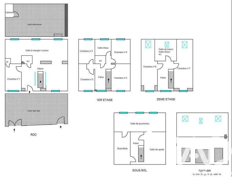 Maison - 192 m² - 8 pièces