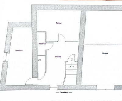 Maison - 48 m² - 3 pièces