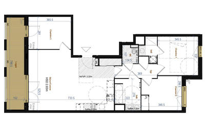 Appartement - 83 m² - 4 pièces