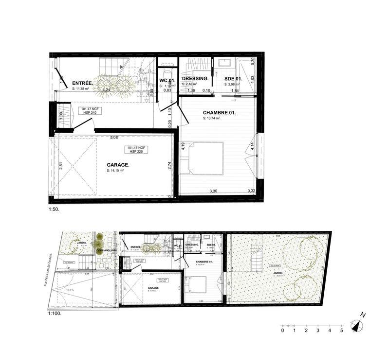 Maison - 108 m² - 4 pièces