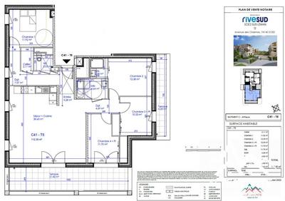 Appartement - 112 m² - 5 pièces