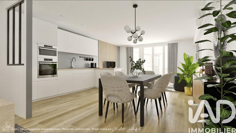 Appartement - 92 m² - 4 pièces