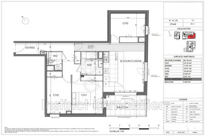 Appartement - 78 m² - 4 pièces