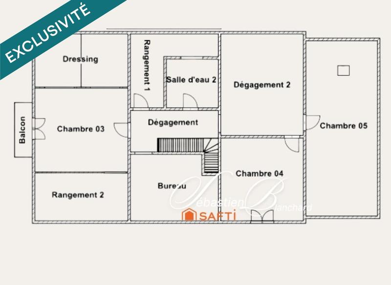 Maison - 155 m² - 6 pièces