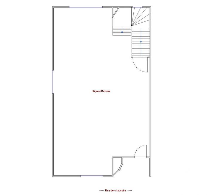 Maison de ville - 82 m² - 4 pièces