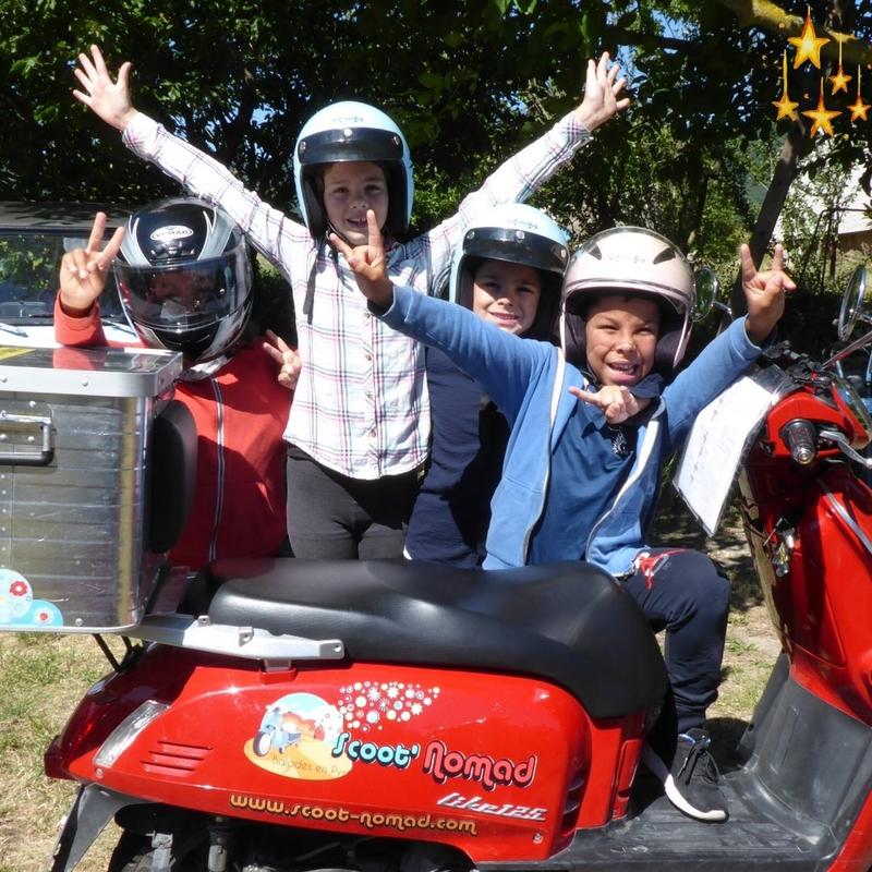 Scooter nomad - balade en scooter et mobylette