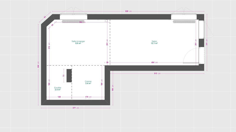 Maison - 53 m² - 3 pièces