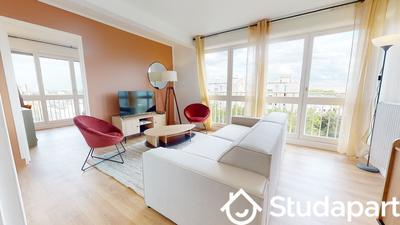 Chambre - 9 m² - 1 pièce