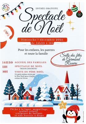 Spectacle de Noël à Germond-Rouvre