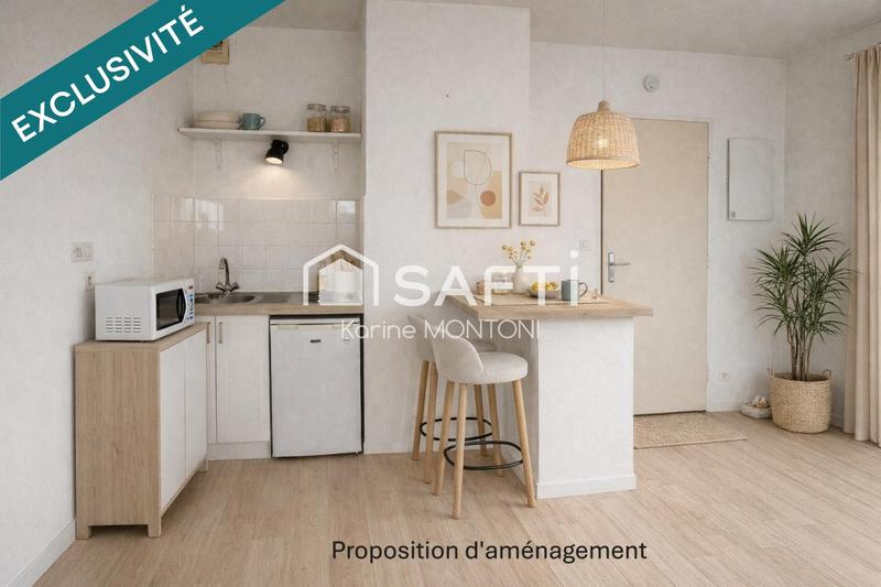 Appartement - 23 m² - 1 pièce