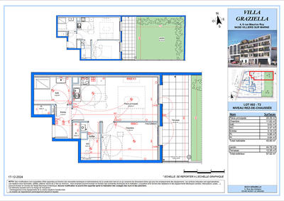 Appartement - 46 m² - 2 pièces