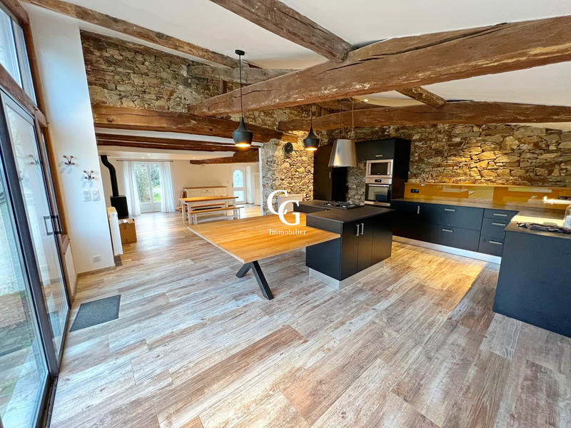 Maison ancienne - 200 m² - 8 pièces