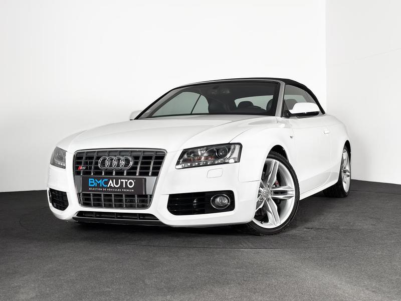 Audi A5 S5 Cabriolet 3.0 V6 333ch Quattro s-Tronic Ja19p Cuir Sport Chauff Regul Int Audi Exclusive Gps