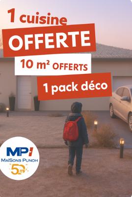 Maison - 90 m² - 5 pièces