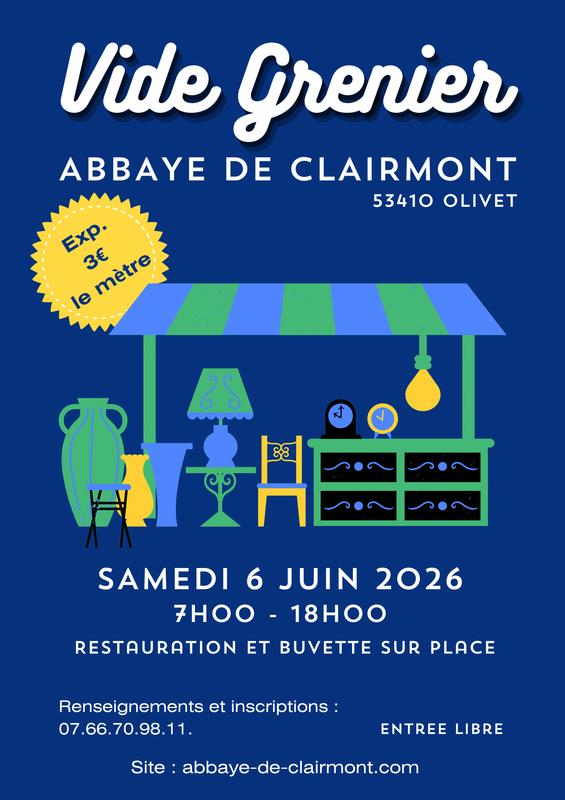 Vide-grenier de l'Abbaye de Clairmont