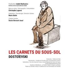 Les Carnets du Sous-Sol de Dostoïevski - Théâtre l'Essaïon, Paris