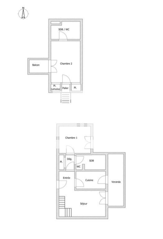 Appartement - 56 m² - 3 pièces