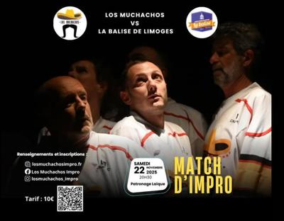 Match d'improvisation Los Muchachos - la Balise de Limoges