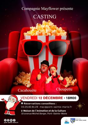 Spectacle de Noël avec Choupette et Cacahouète