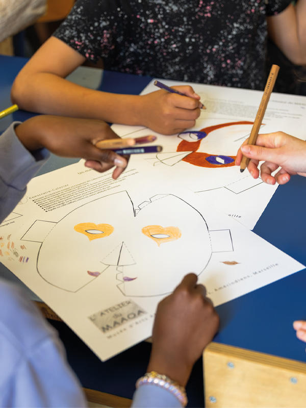Visite-atelier pour les enfants au Maaoa