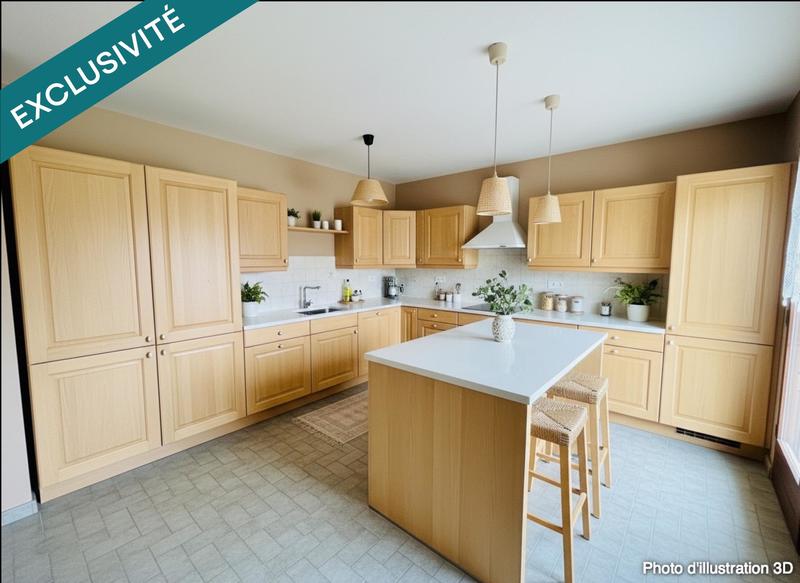 Maison - 90 m² - 5 pièces