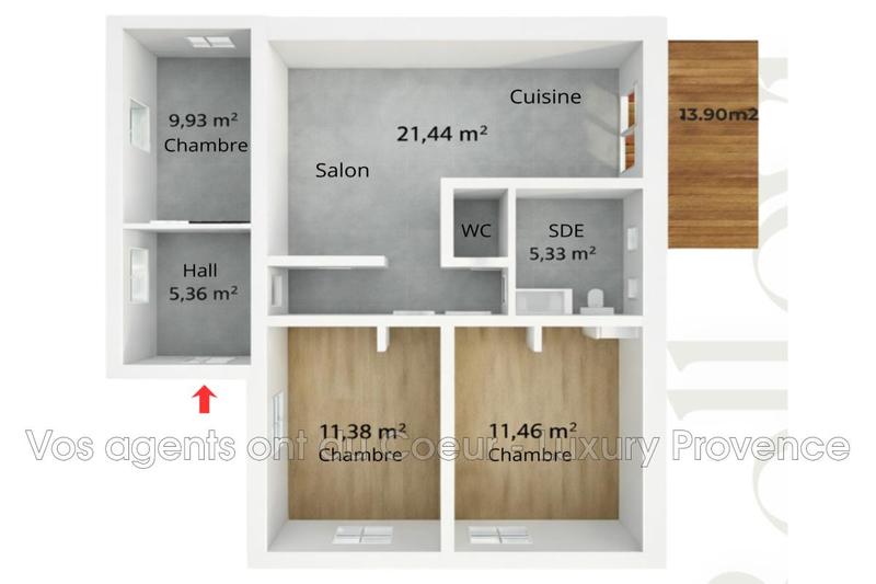 Appartement - 69 m² - 4 pièces