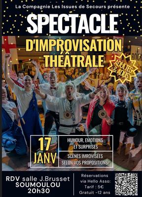 Spectacle Théâtre Improvisation