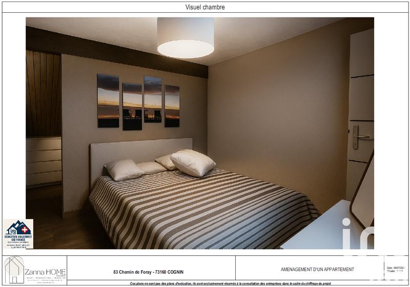 Appartement - 49 m² - 2 pièces