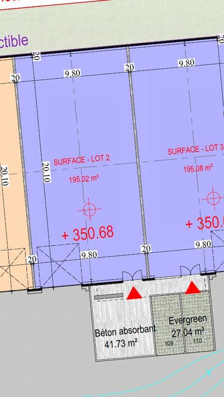 Local commercial - 238 m² - 1 pièce