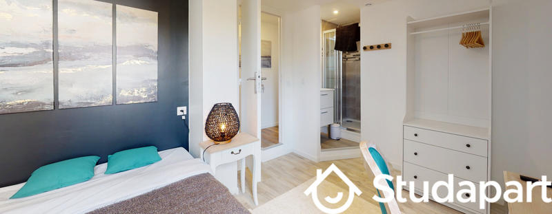 Chambre - 11 m² - 1 pièce