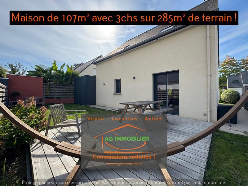 Maison - 107 m² - 5 pièces