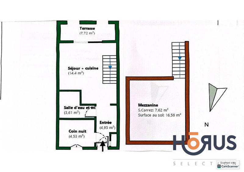 Viager - Appartement - 35 m² - 1 pièce