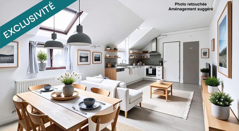 Appartement - 32 m² - 2 pièces