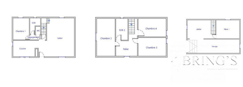 Maison traditionnelle - 119 m² - 7 pièces